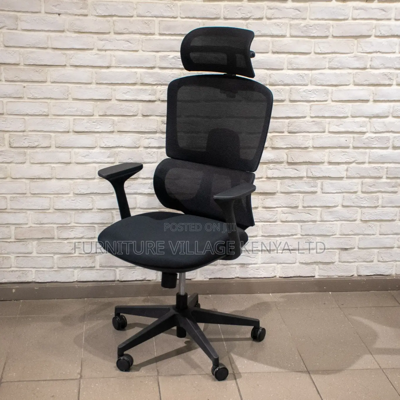 High-Back Executive Orthopedic Office Seat, Desk Chair