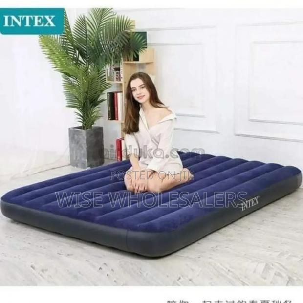 Intex Inflatable Super Comfy Mattress Air Bed - main view