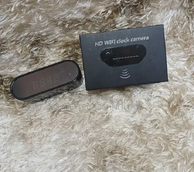 ORIGINAL HD Wifi Clock Camera Hidden Camera