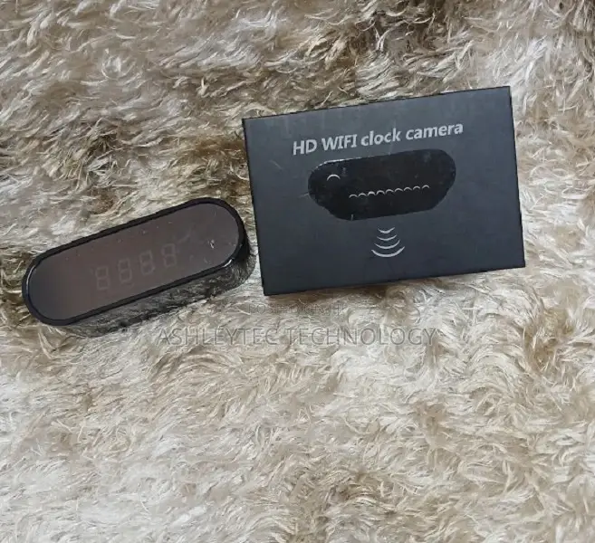Security Hidden Spy Hd Clock Camera Now In