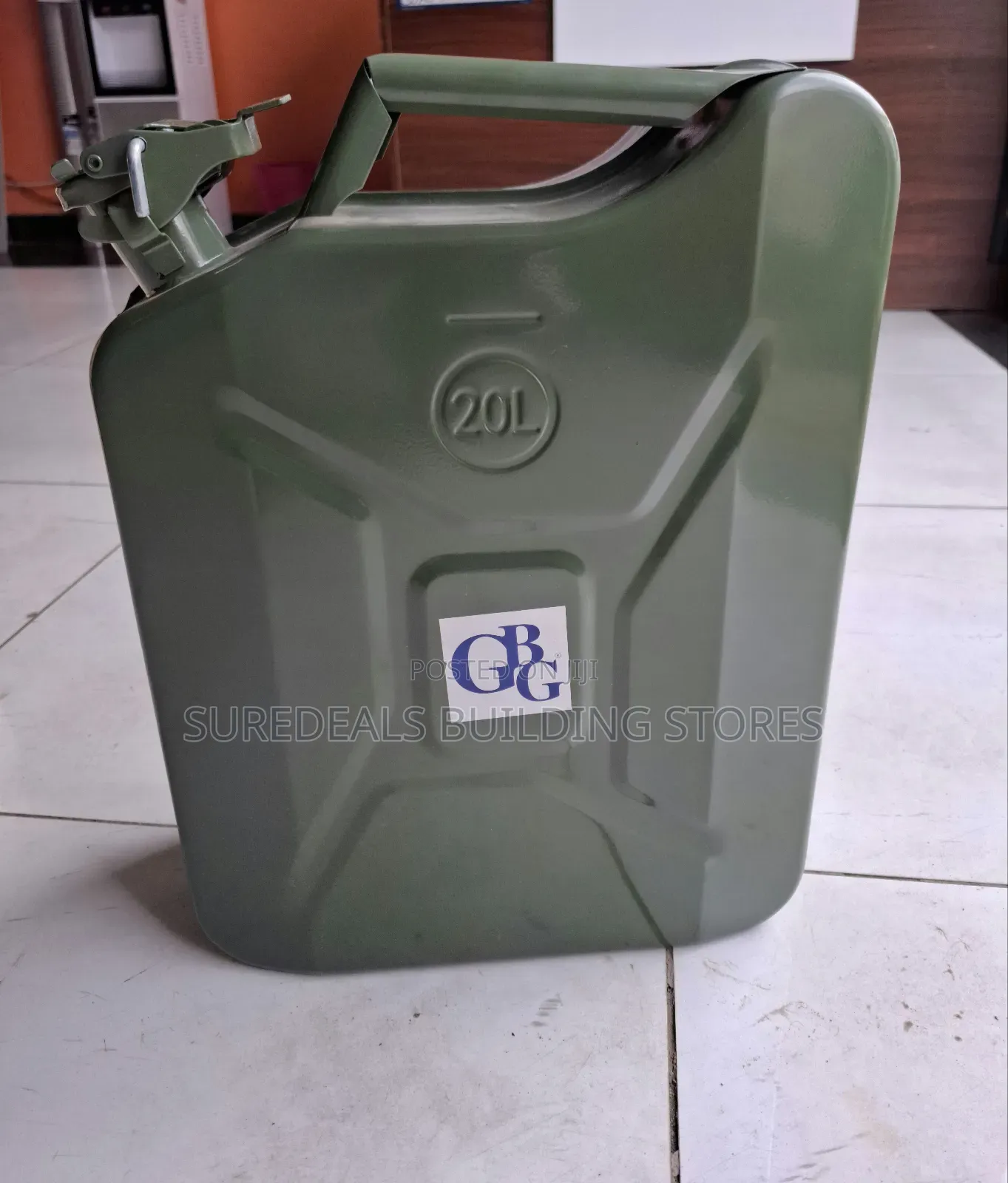 20ltrs Metallic Petrol Jerrycan