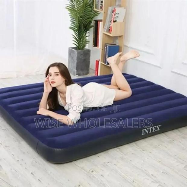 Intex Inflatable Super Comfy Mattress Air Bed ° 5*6