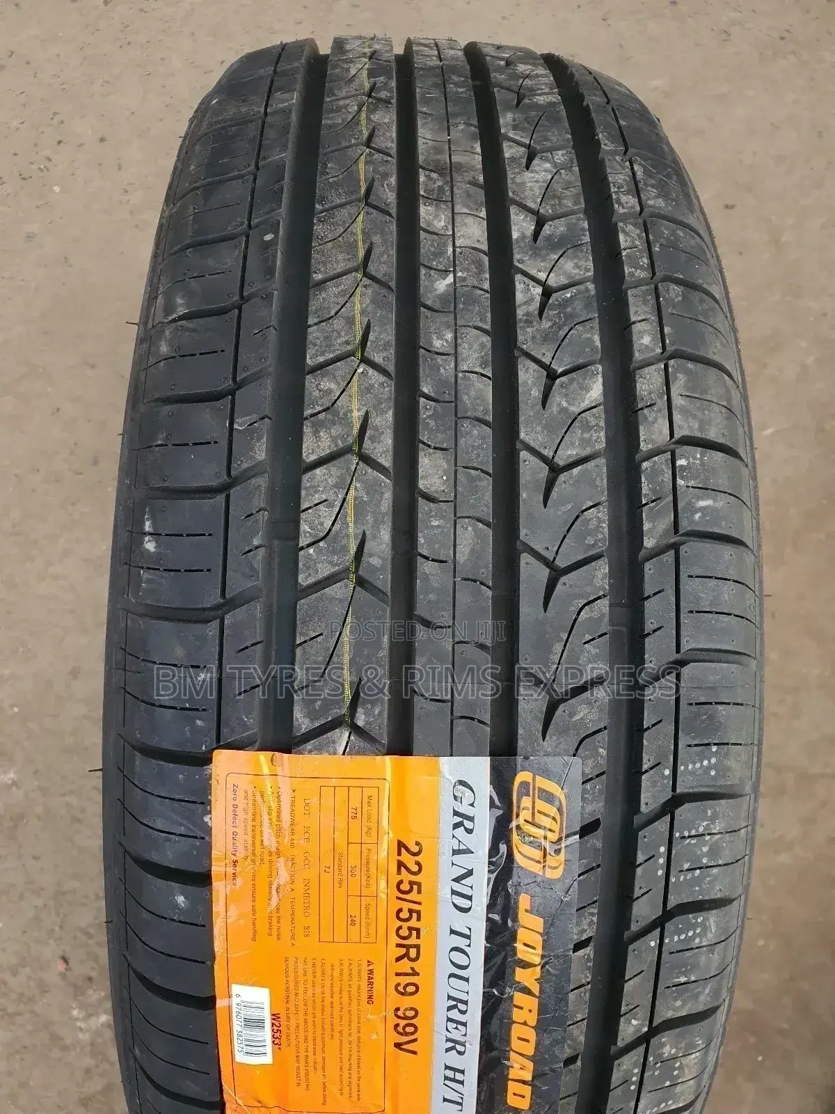 225 /55 R19 Joyroad Tyres.