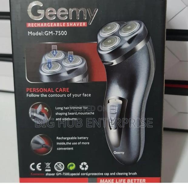Geemy Professional Rechargeable Beard Trimmer and Smoother