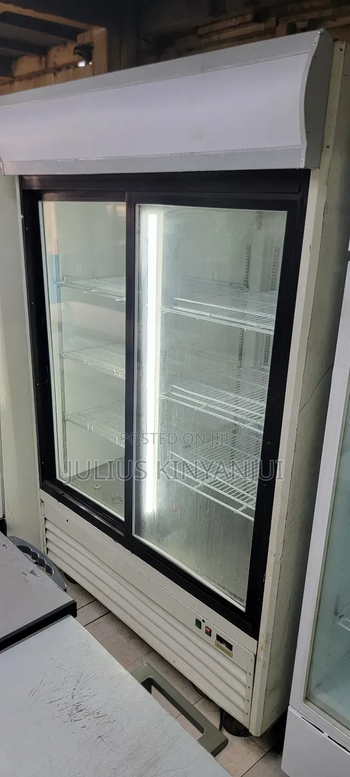 Double Door Fridge Display