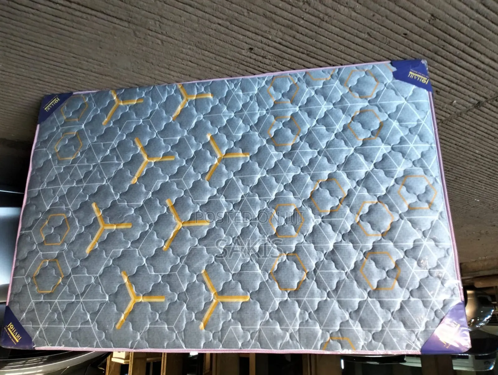 Actually 4 by 6, 8inch Johari Fibre HD Quilted Mattresses!