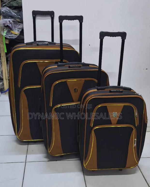 •~3 in 1 Fabric Suitcase Bags/Travel Bags