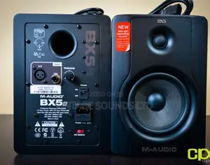 M-Audio Bx5 D2 5" Active Pair Studio Monitor Speakers Black