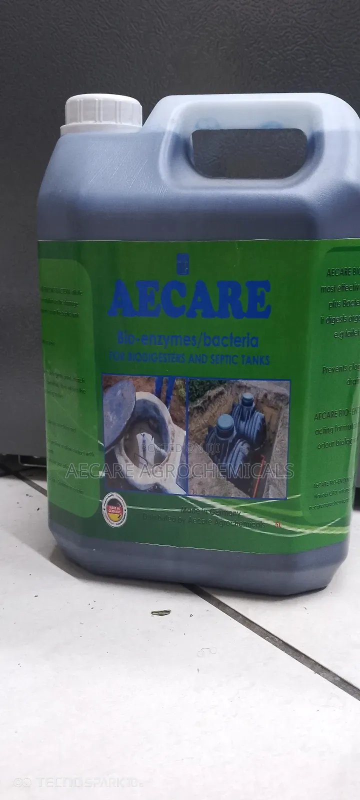 Aecare Bioenzyme Bacteria for Biodigester and Septic 5 Litre