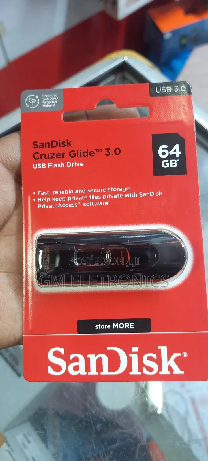 Sandisk Cruzer Glide 3.0 64gb Usb Flash Drive