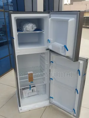 Mika 138l Refrigerator Double Door Defrost Cool Pack Silver
