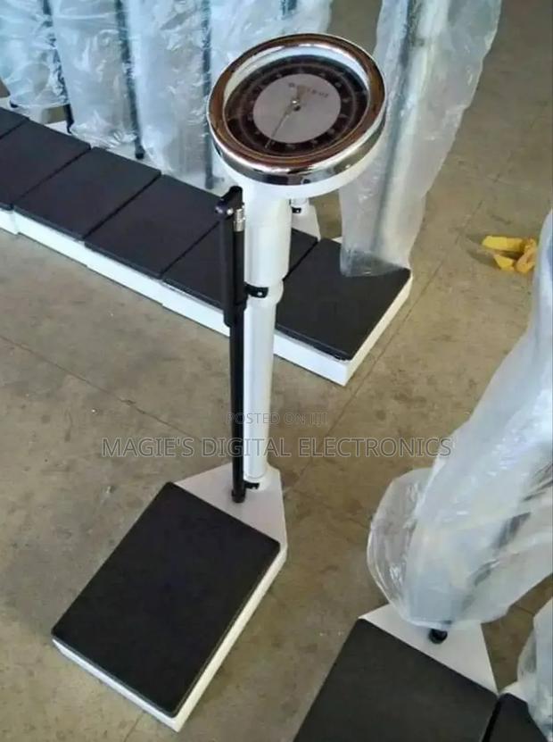 Durable Analogue Height and Weight Scale
