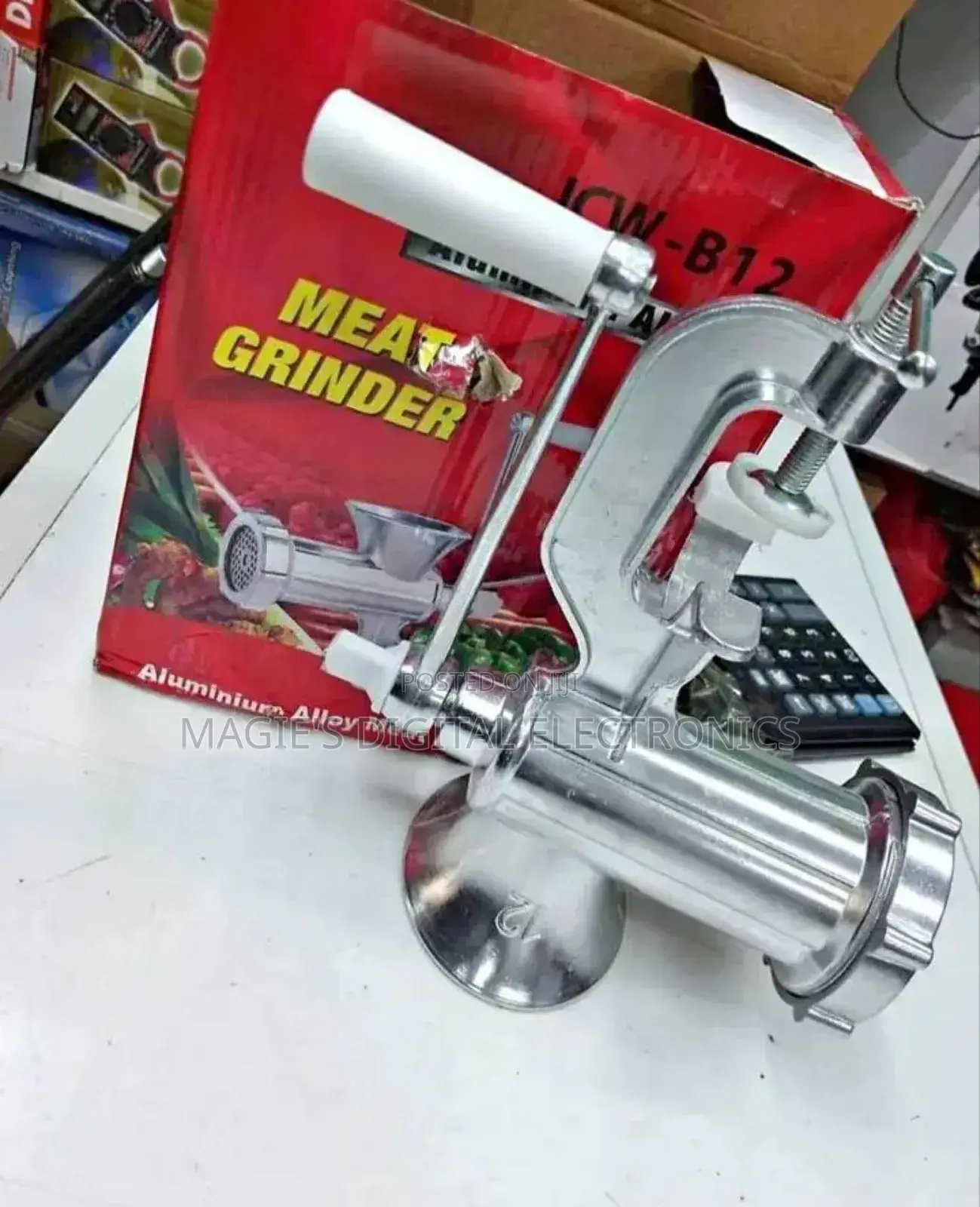 Manual M12 Meat Mincer