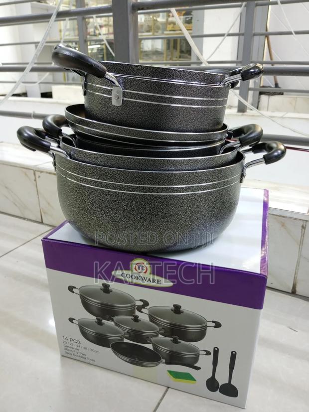 TC Nonstick Cookware 14 Pieces