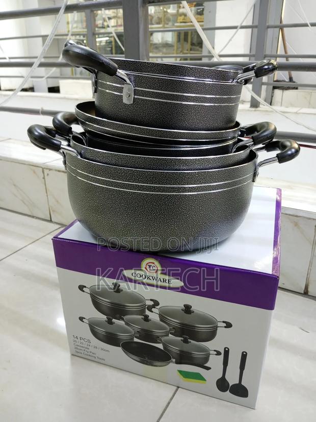 TC Nonstick Cookware 14 Pieces Cookware