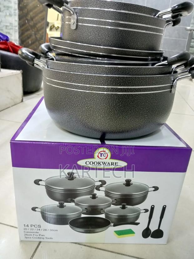 Non-Stick 14pcs TC Cookware Set - main view