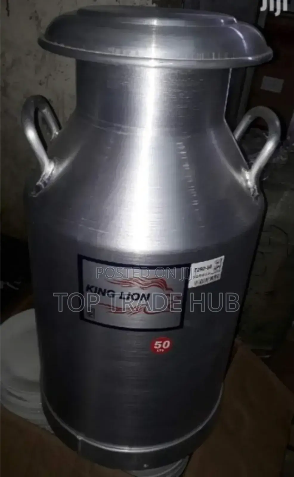 Heavy-duty 50L King Lion (Long Neck) Milk Can