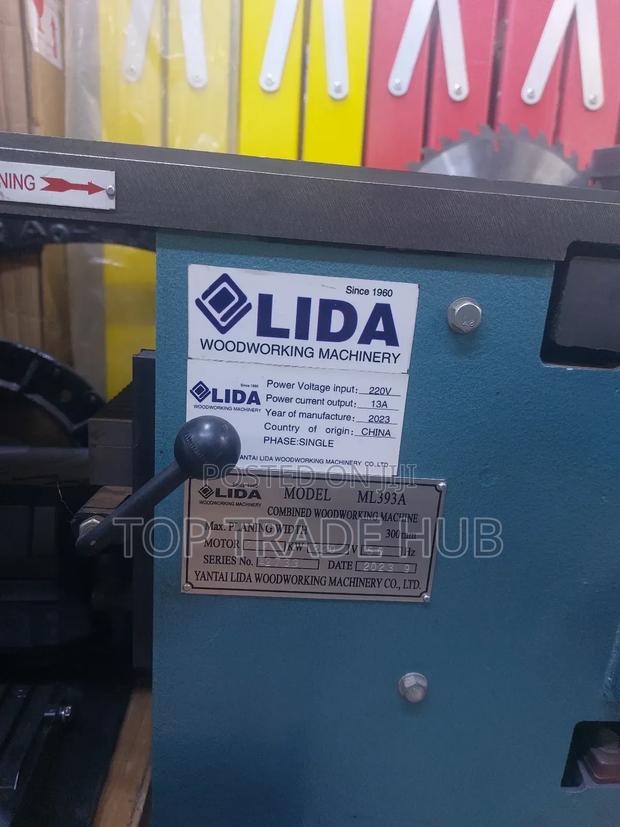 Lida Combined Single Phase Woodworking Machine - thumbnail 2