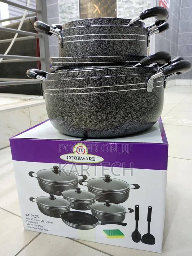 TC Non-Stick Pots 14 PCS