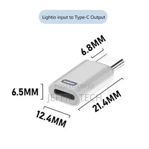8 Pin Female to USB-C / Type-C Male Adapter Gen3, Supports P
