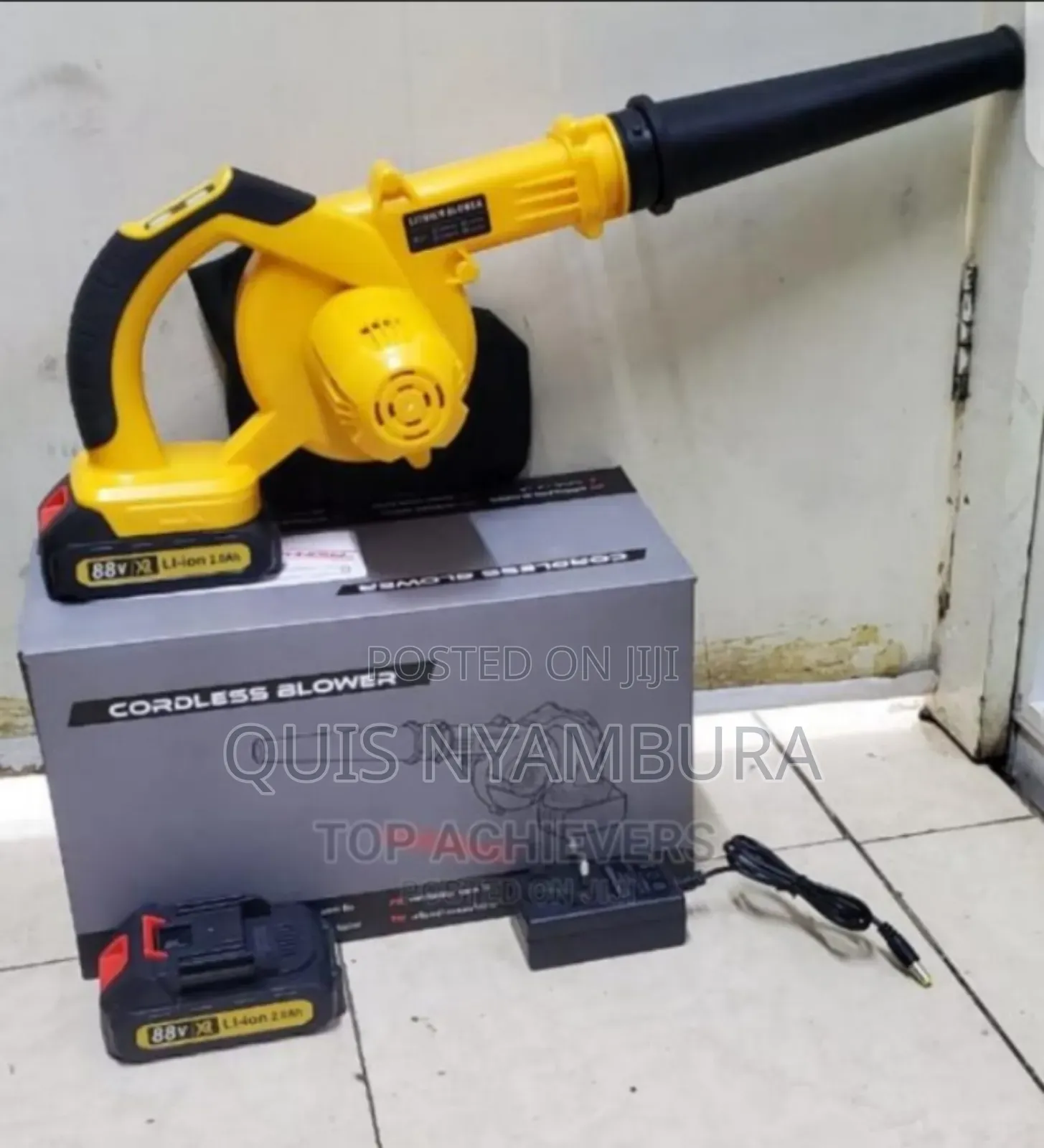 Portable Air Blower, Dust Blower Plus Battery