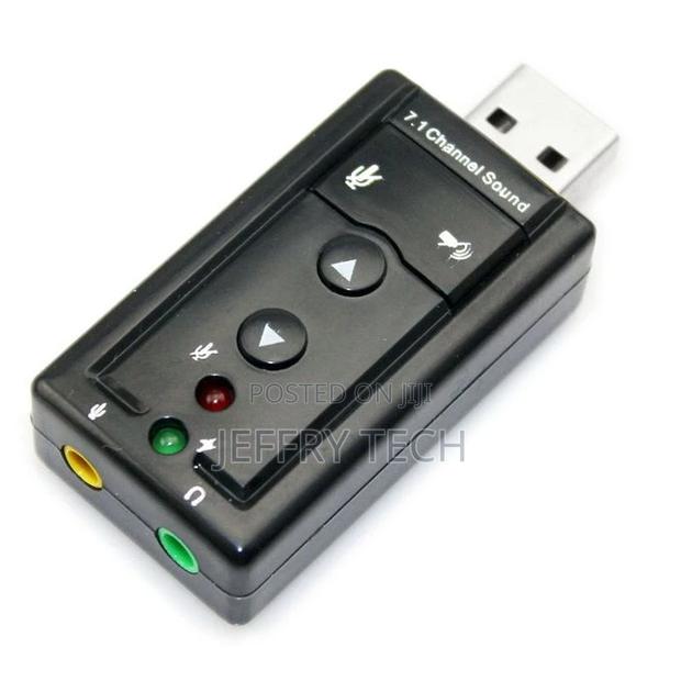 External USB 2.0 7.1 Channel 3D Virtual Audio Sound Card Ada - main view