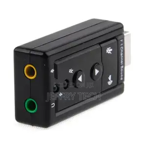 External USB 2.0 7.1 Channel 3D Virtual Audio Sound Card Ada