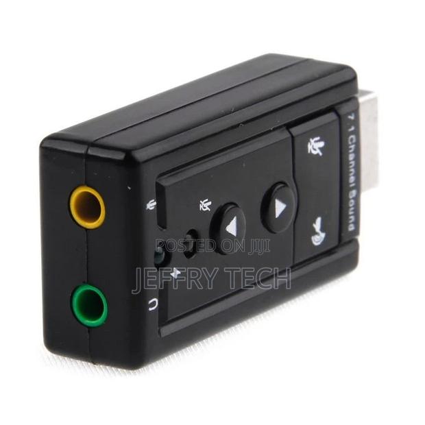 External USB 2.0 7.1 Channel 3D Virtual Audio Sound Card Ada - thumbnail 2