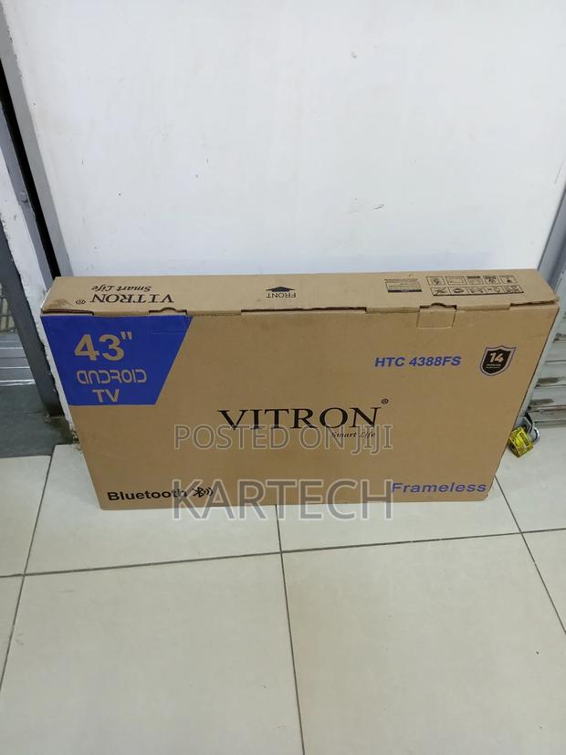 Vitron 43 Inches Android Tv Frameless With Bluetooth - main view