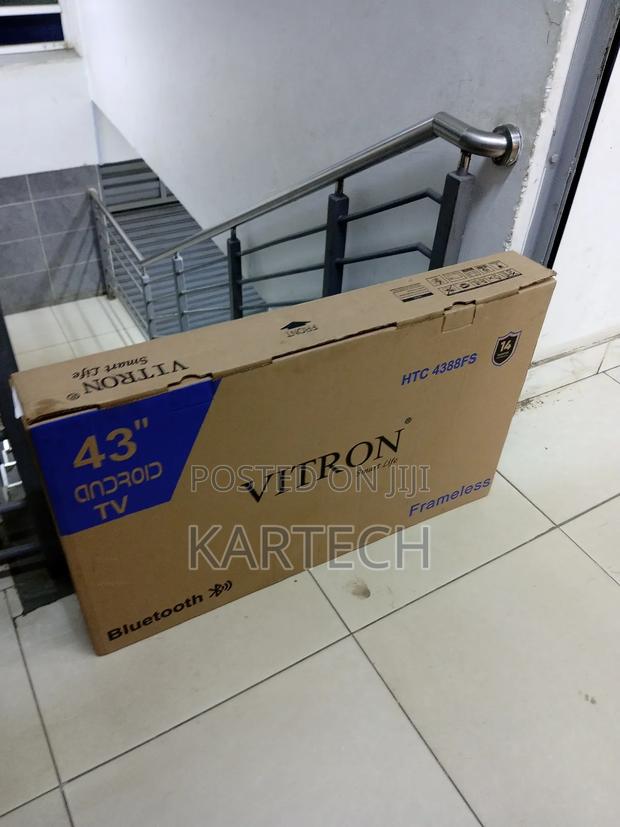 Vitron 43 Inches Android Tv Frameless With Bluetooth - thumbnail 3