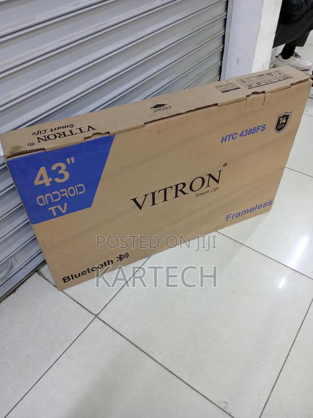 Vitron 43 Inch Frameless FHD Android Tv With Bluetooth - thumbnail 3