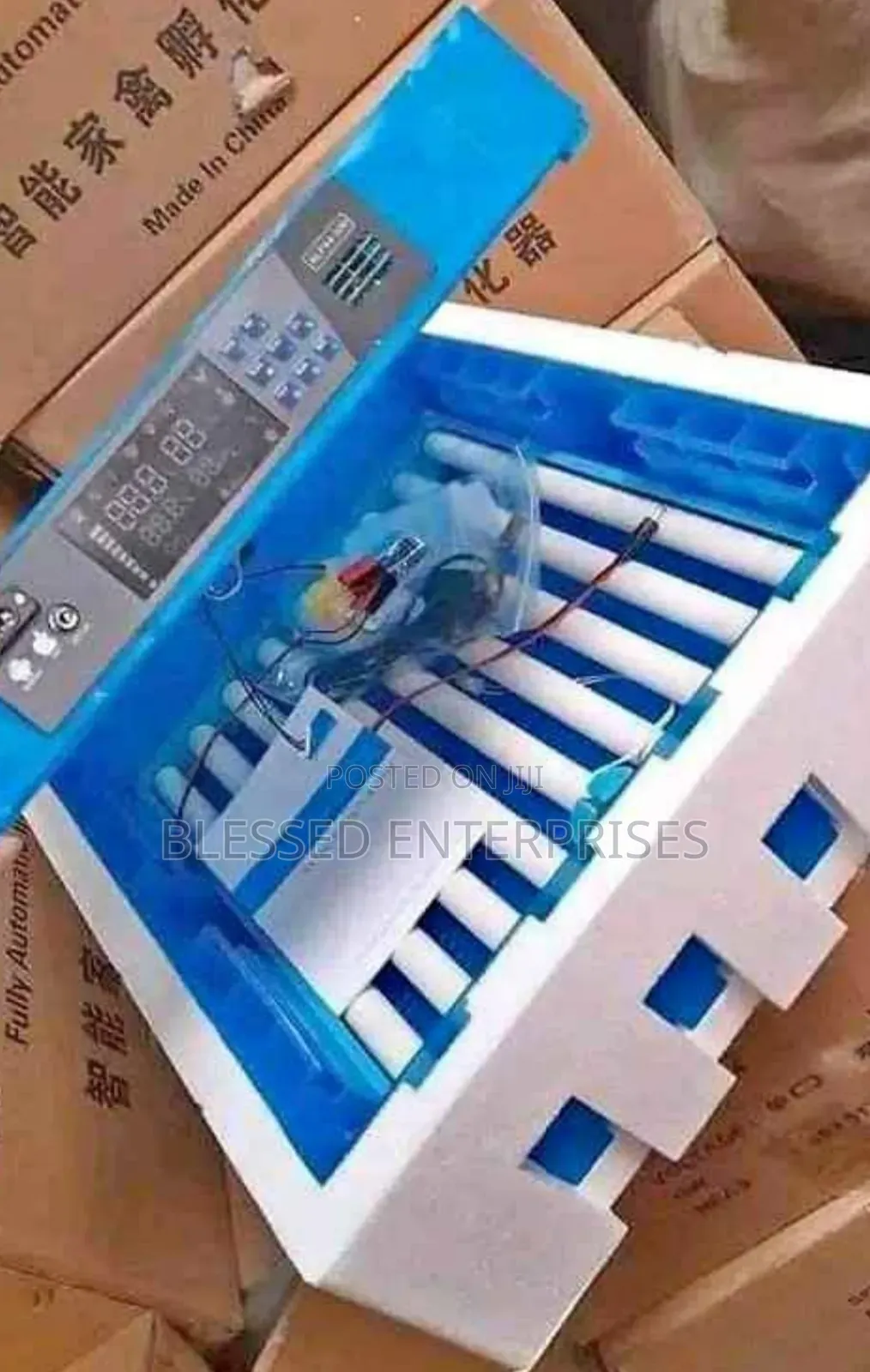 Automatic 64 Eggs Incubator AC DC Incubator Machine 64, Eggs