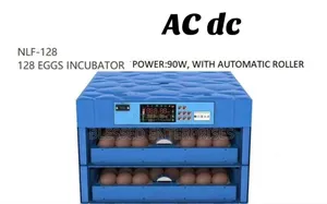AC DC Incubator Machine 128 Eggs / Eggs Incubator Machine
