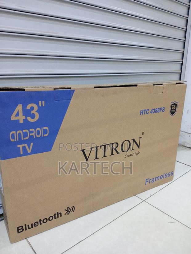 Vitron 43 Inches Android Tv Wi-Fi Enabled With Bluetooth - main view