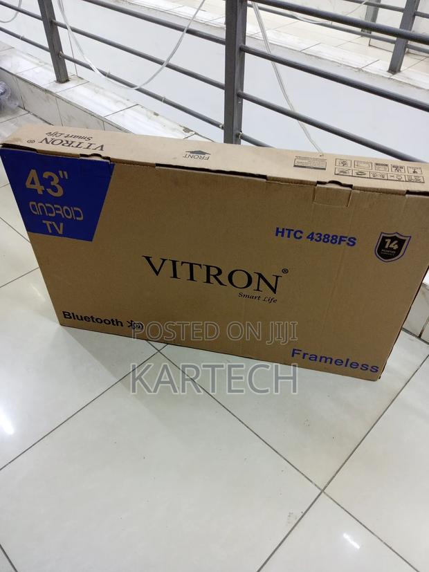 Vitron 43 Inch Smart Android Tv FHD Wi-Fi Enabled, Bluetooth