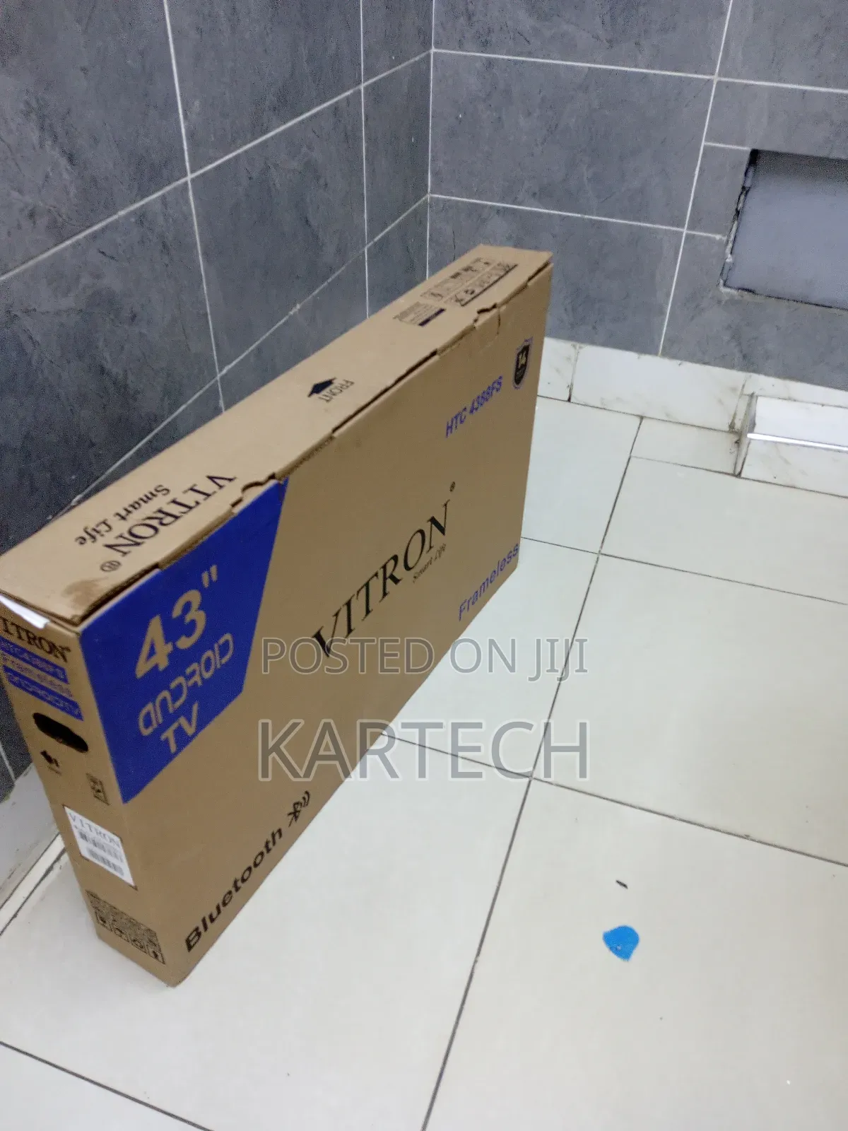 Vitron 43" FHD Led Smart Android Tv 4388fs With Bluetooth