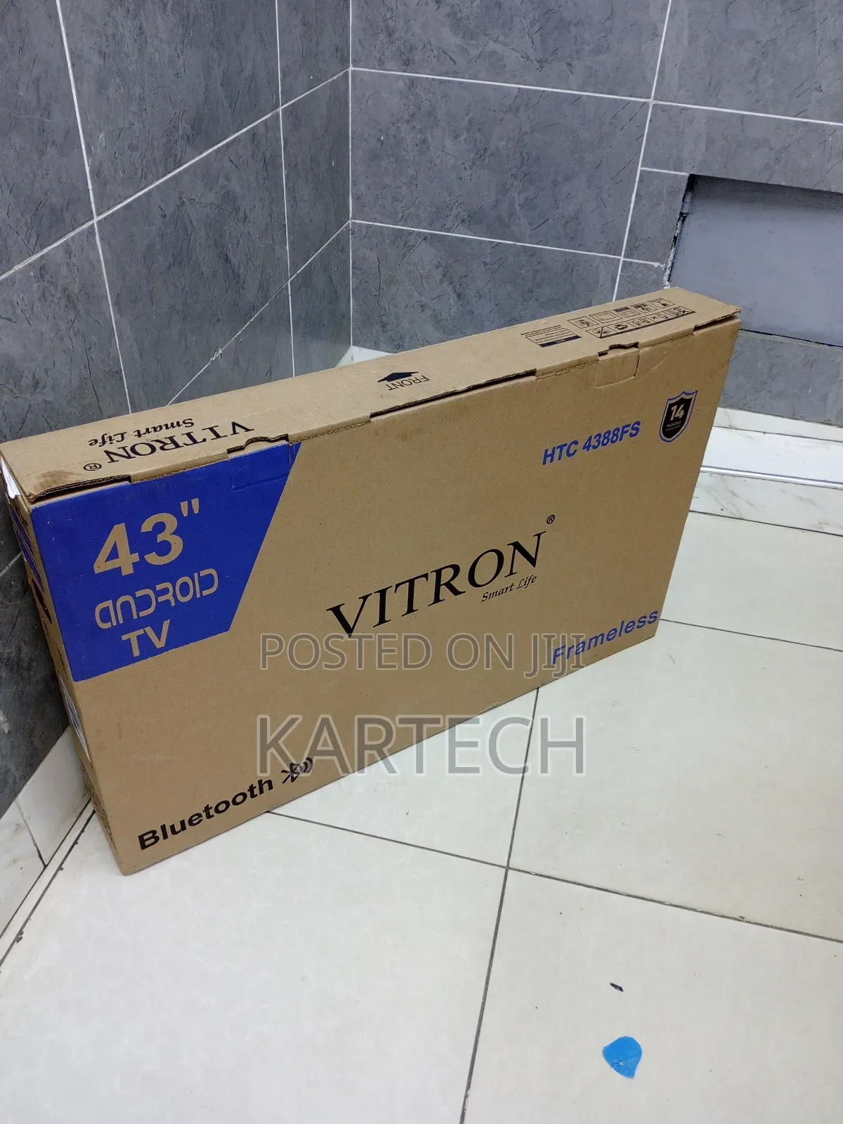 Vitron 43 Inches Smart Tv With Bluetooth Netflix (4388fs)