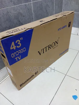 Vitron 43 Inches Smart Tv With Bluetooth Netflix (4388fs)