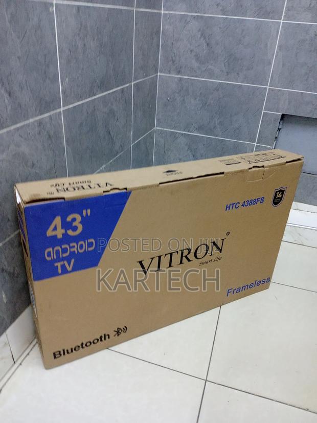 Vitron Frameless FHD Led Smart Android Tv 43"