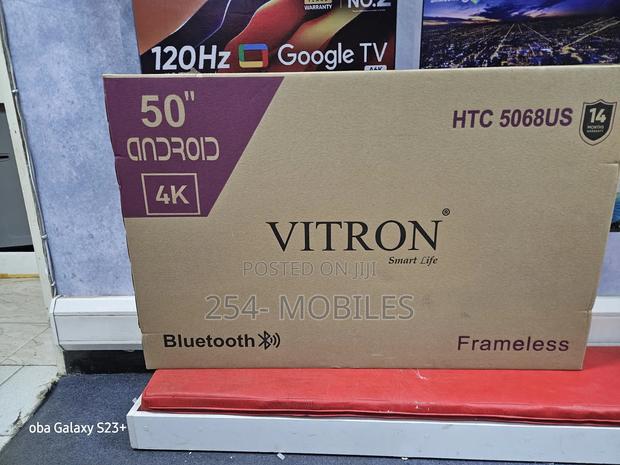 Vitron 50 Inch Smart Android Led Tv Htc5068us