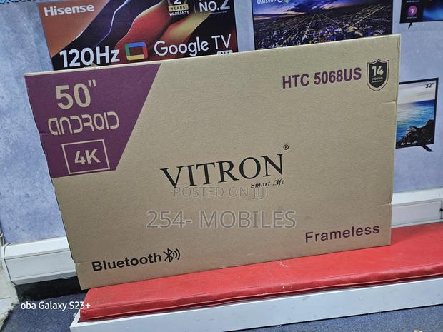 Vitron 50 Inch Smart Android Led Tv Htc5068us - thumbnail 2
