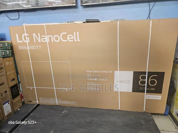LG 86 Inch Nanocell Uhd Web OS Smart TV 86NANO77