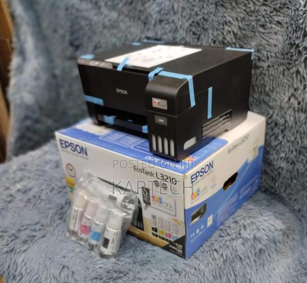 Epson L3210 Ink Tank Printer - Print, Scan, Copy, (1yr Wrty)