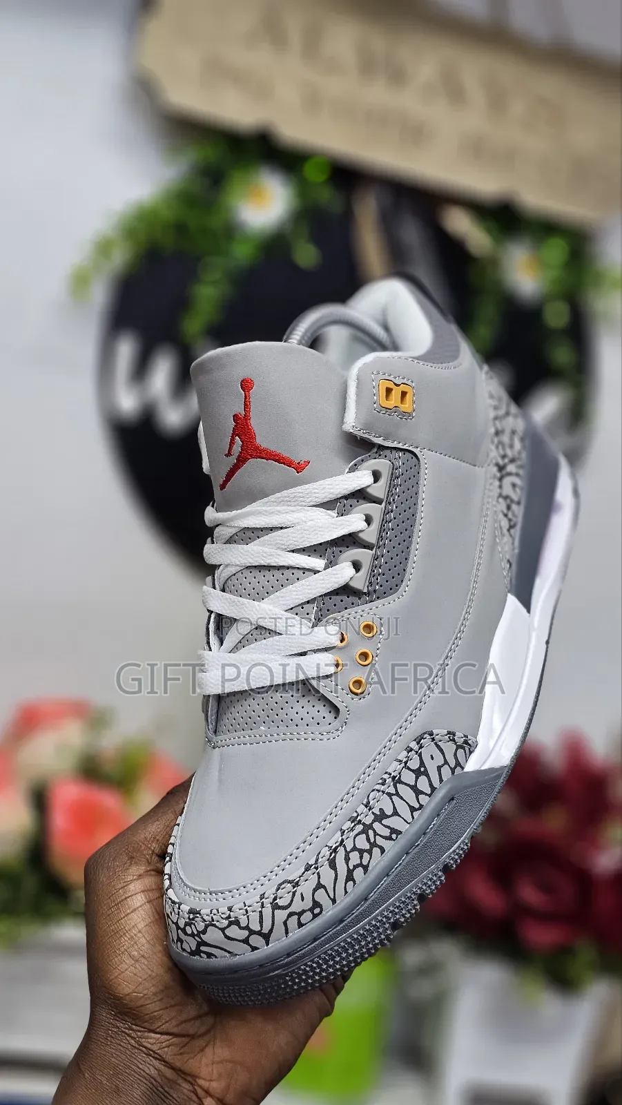Air Jordan 3 Unisex Sneakers Shoes