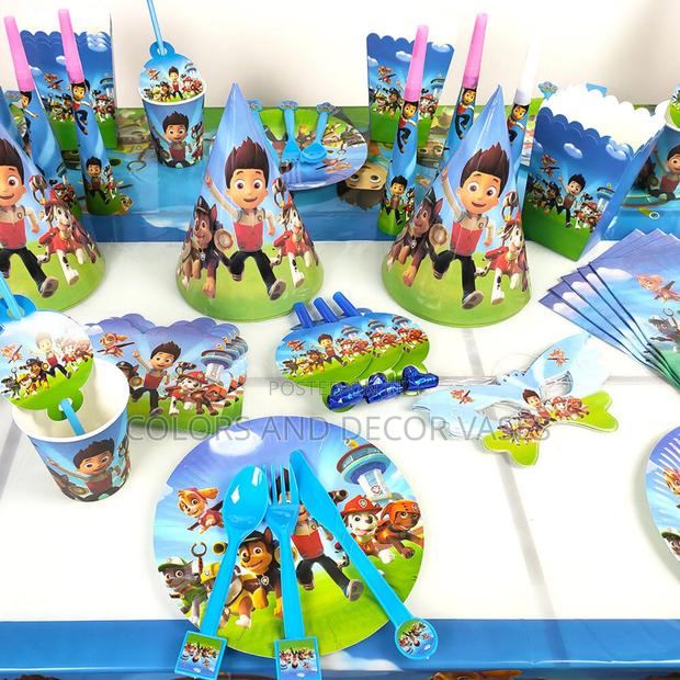 Paw Patrol Party Items - main view