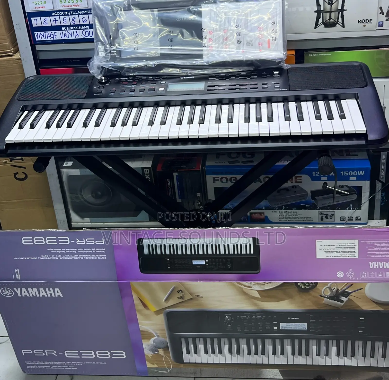 Yamaha PSR-E383 Portable Keyboard