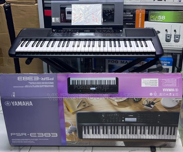 Yamaha PSR-E383 Portable Standard Keyboard 61keys - main view