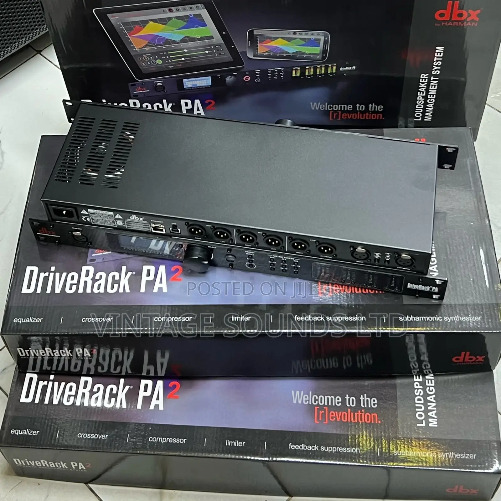 Driverack Pa2 Complete Loudspeaker Management System/Black