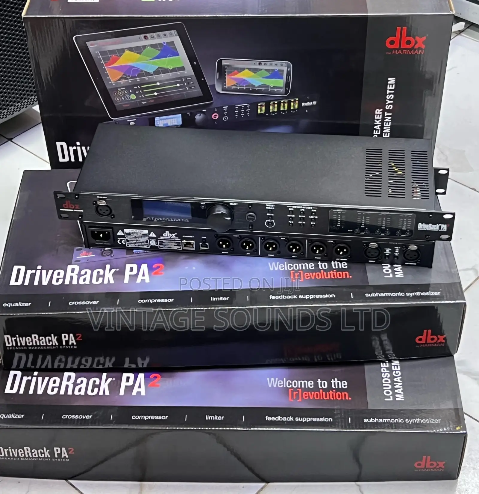 Driverack Pa2 Complete Loudspeaker Management System/Black