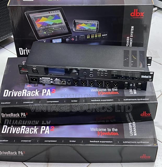 Driverack PA2 Complete Loudspeaker Management System/Black - main view